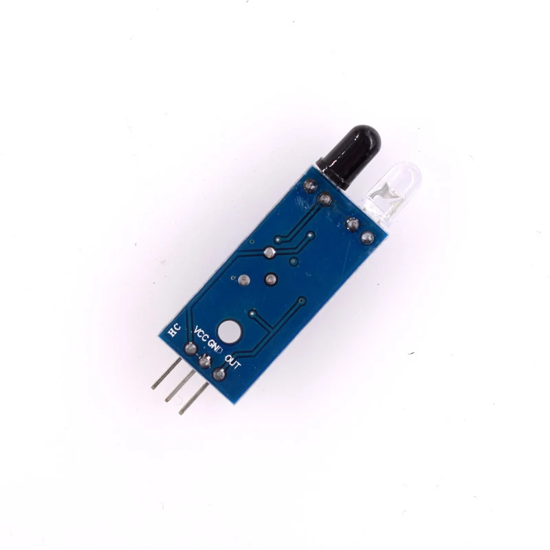 Smart Car Robot Diffuse Reflection Infrared Obstacle Avoidance Sensor Module DC 3V-5V Switch VCC-VCC GND-GND OUT-IO Connection