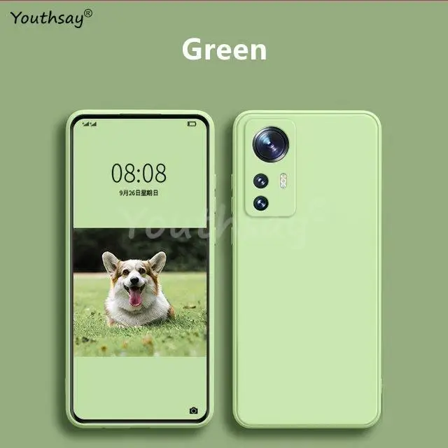 For Xiaomi 12T Pro Case Xiaomi 12T 12 13 13T Pro 12 Lite Cover Funda Coque Soft Original Liquid Silicone Case Xiaomi 12T Pro