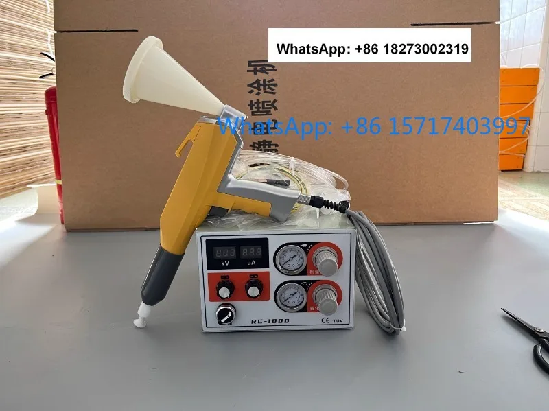 Experimental electrostatic spraying plastic powder spraying machine electrostatic powder plastic powder funnel spray gun