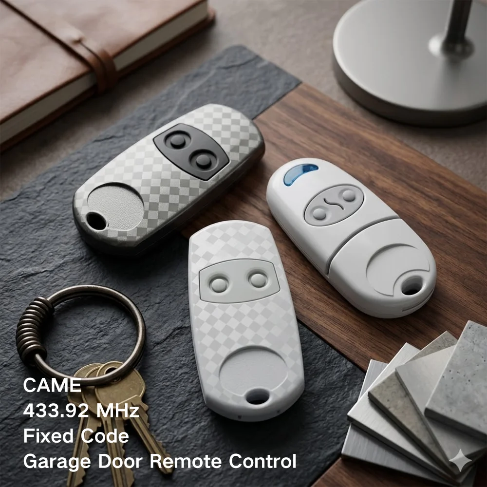 Replacement CAME TOP-432EE TOP-432EV TOP-432NA Remote Control 433.92MHz Fixed Code 2 Button Garage Door Opener