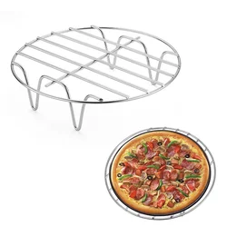 Air Fryer Baking Rack Metal Square/Round/Rectangle Oven Grill Racks Airfryer Accessories for Cosori,Instant Vortex,Gourmia,Foodi