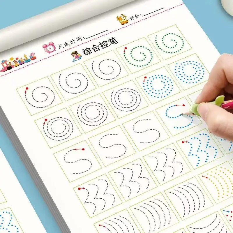 Preschool Handwriting Practice Book: 60 Pages of Fun Tracing Activities for Toddlers & Kindergartners