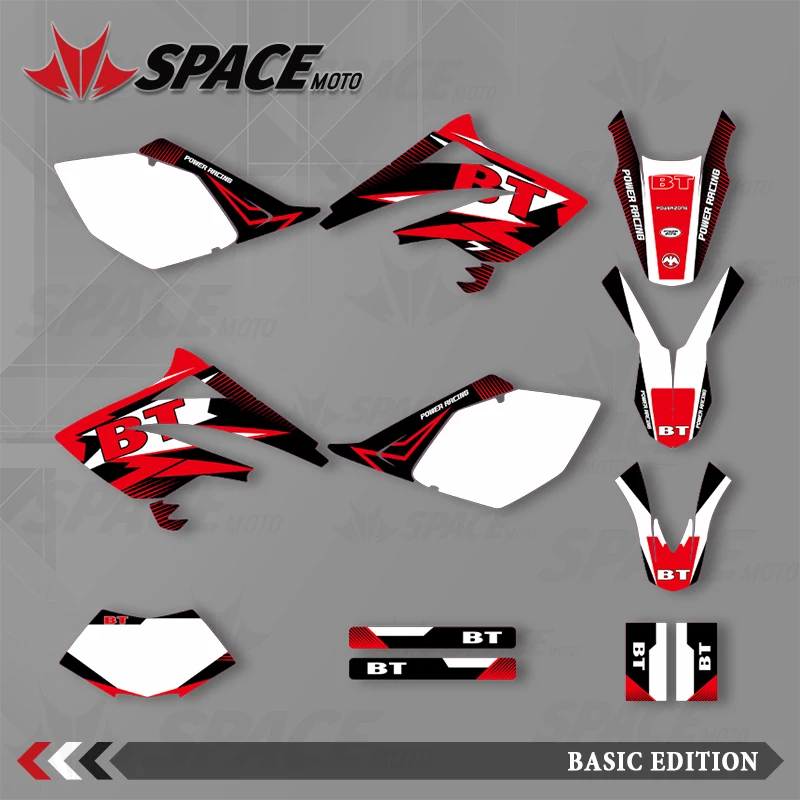 

SPACE MOTO графический фон наклейки наклейки мотоцикл для BETA 06-10BETA RR50