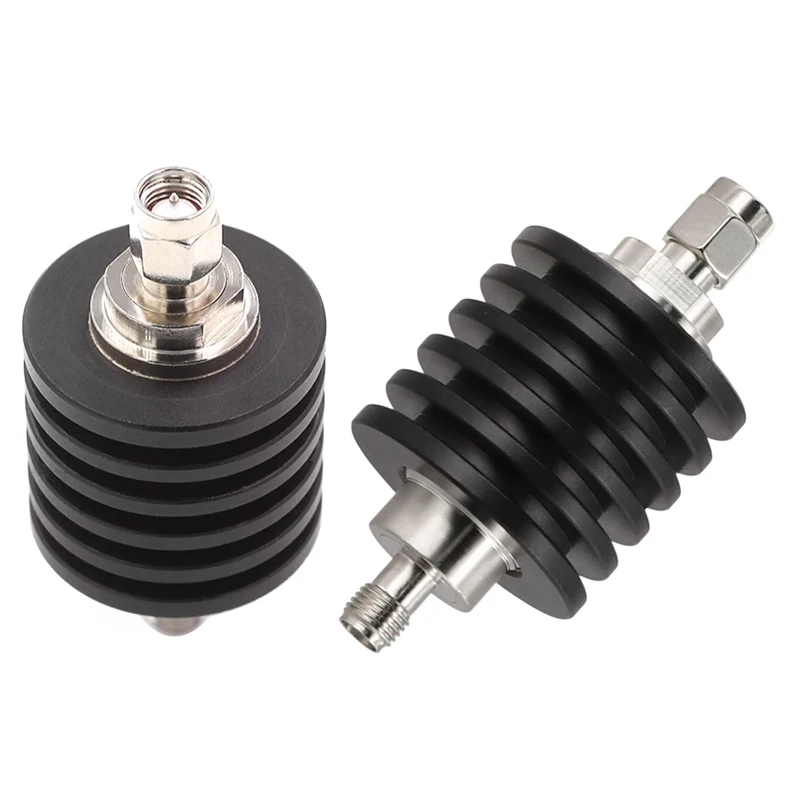 1PCS 10W SMA Type Attenuator DC-3G/4GHZ 1/3/5/6/10/15/20/30db/40db SMA RF Coaxial Fixed Attenuators SMA Connectors 50ohm