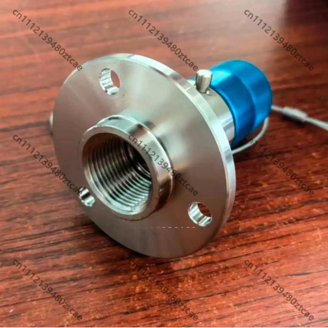 DHK-10A Cryogenic Valve Gas Return Port LNG Liquid Filling Port Return Valve Fitting For Gas Station Vehicle Cryogenic Gas Tank