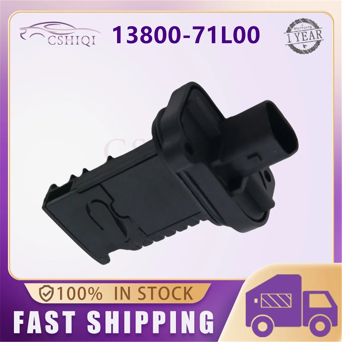 Sensor MAF (Medidor de Flujo de Aire) 13800-71L00 4711610 0280218265 para Opel Agila, Suzuki SX4, Splash, Swift, Vitara, Vauxhall Agila