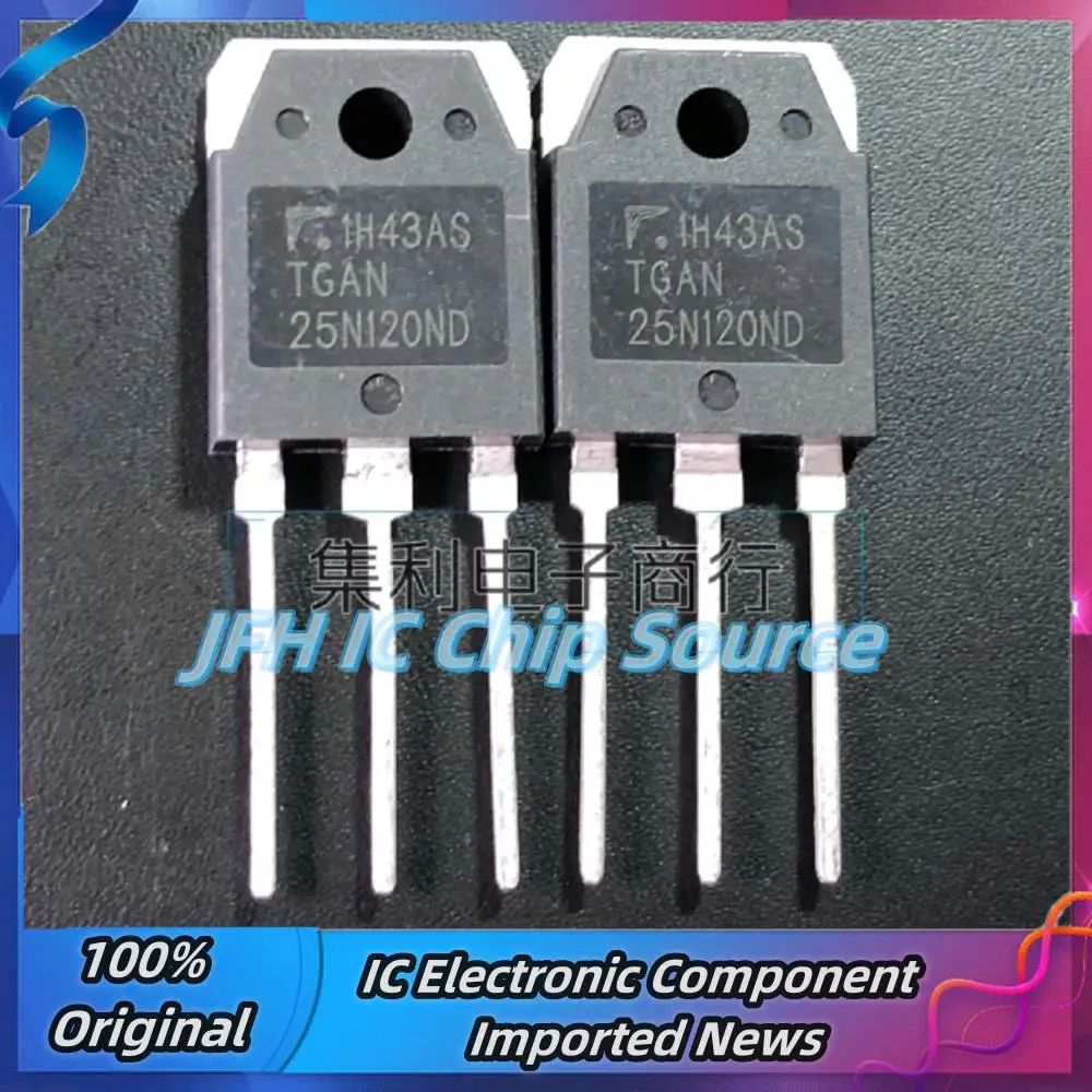 5PCS-10PCS TGAN25N120ND  TO-3P 1200V 25A IGBT  Best Quality Stock