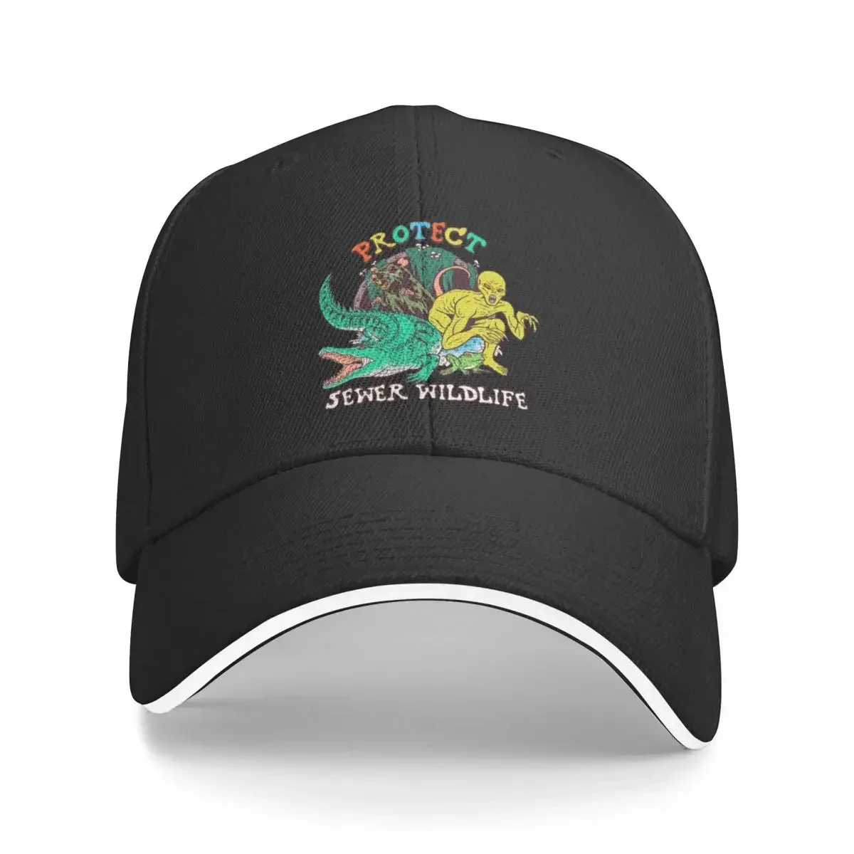 

Protect Sewer Wildlife Baseball Cap Visor Hat Luxury Brand Men's Luxury Women's