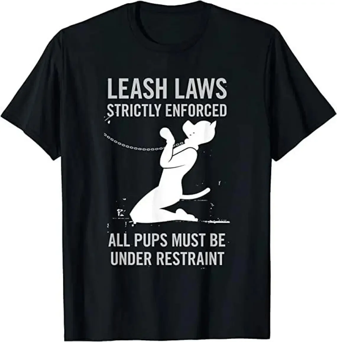 Leash Laws T-shirt Pup Play Strictly Enforced LGBTQ+