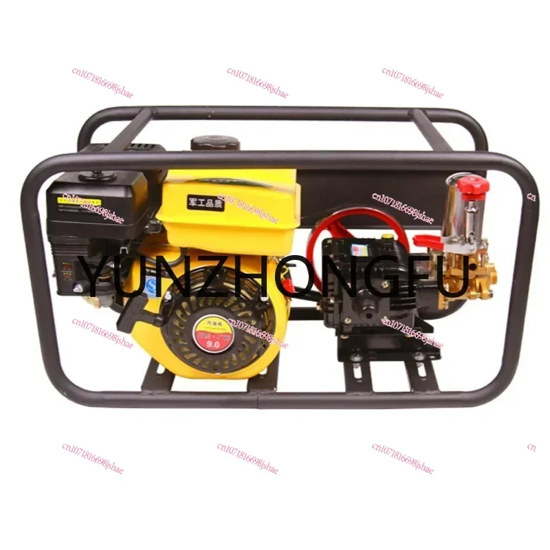 Frame Agricultural Water Pump Gasoline High Pressure Dosing Machine Orchard High Pressure Sprayer Garden Equipment Plunger Pump