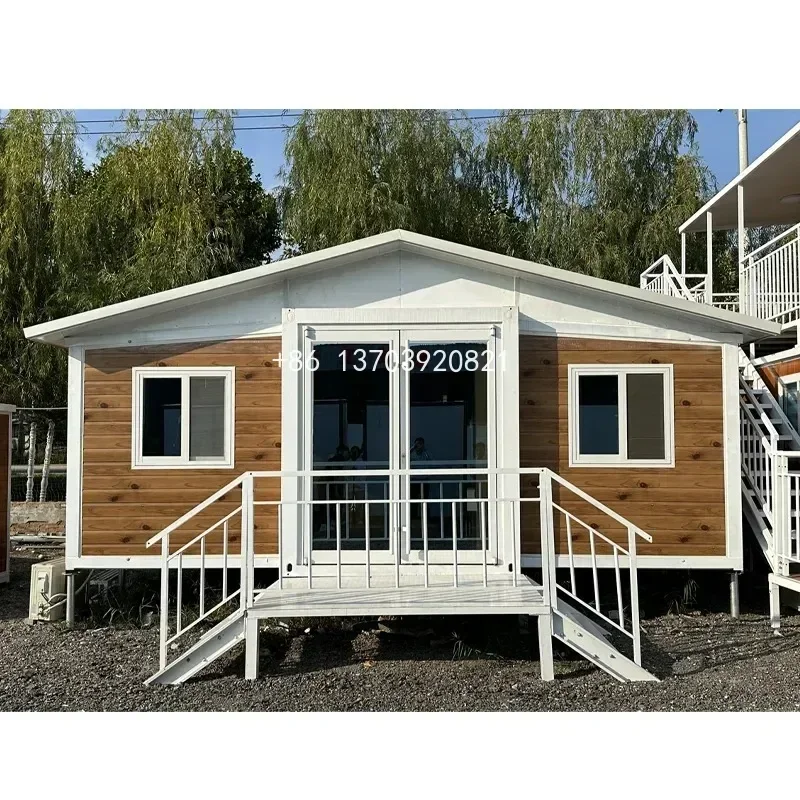 

Newest Design Portable House Foldable Container Expandable Container House 20ft 2 Bedroom Foldable Container House