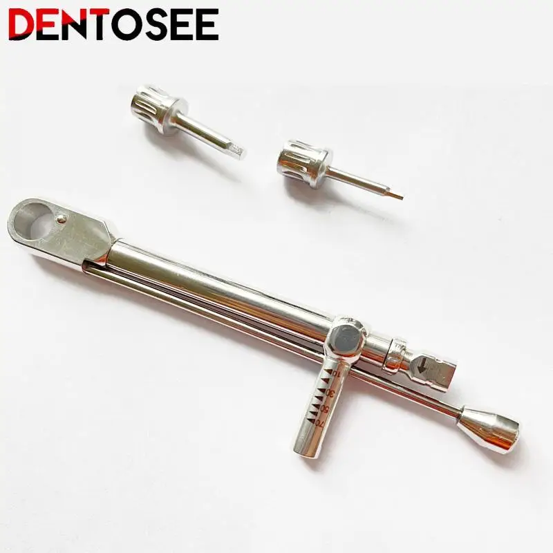 

Dental Implant Torque Screwdrivers Wrench 10-70Ncm Ratchet Drivers Dentistry Implant Repair Tools