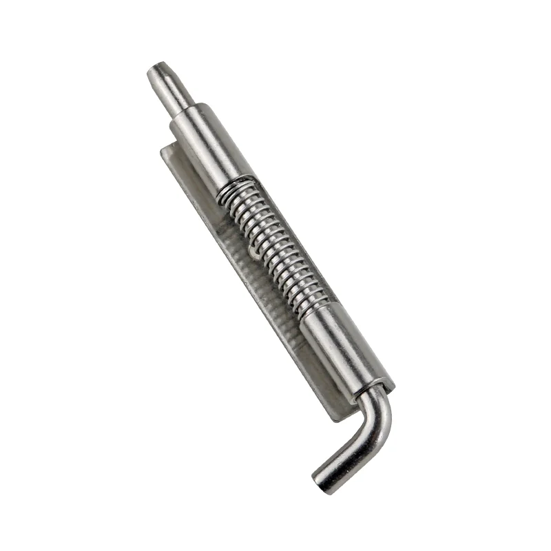 (5 pieces)Stainless Steel Spring Loaded Pin Hinge Removable Left Right Insertion for Sheet Metal Cabinet Door