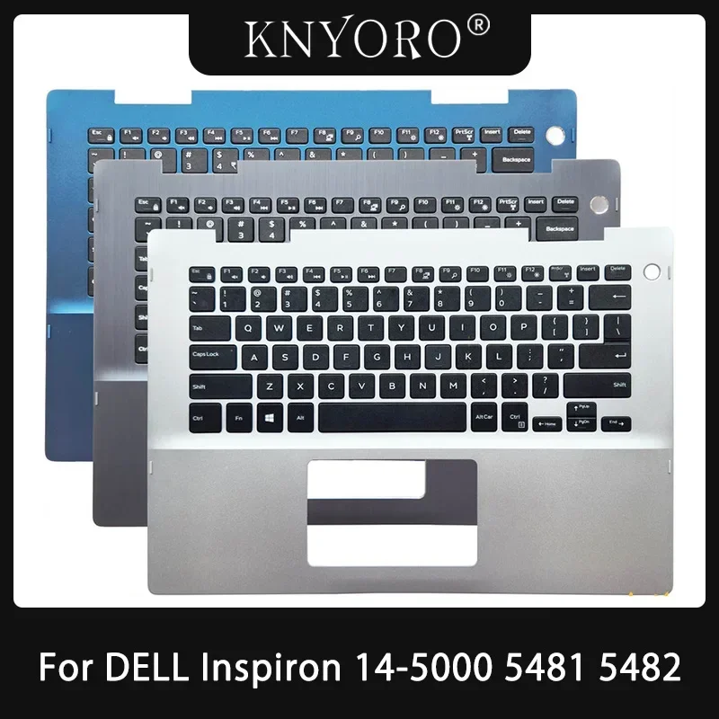 

Original New US Keyboard For DELL Inspiron 14 5481 5482 2-in-1 Laptop Palmrest Upper Top Cover Keyboard Replacement 041KVJ