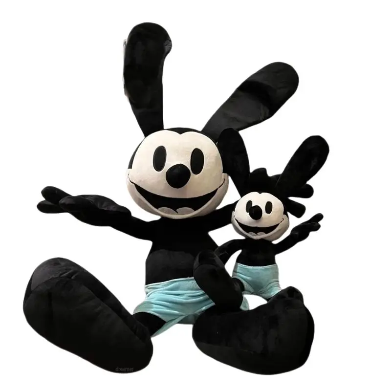 40/55cm Oswald Lucky Rabbit Hot Sale Plush Toy Stuffed Animal Dolls Kids Baby Accompany Doll Birthday Special Gift Collection