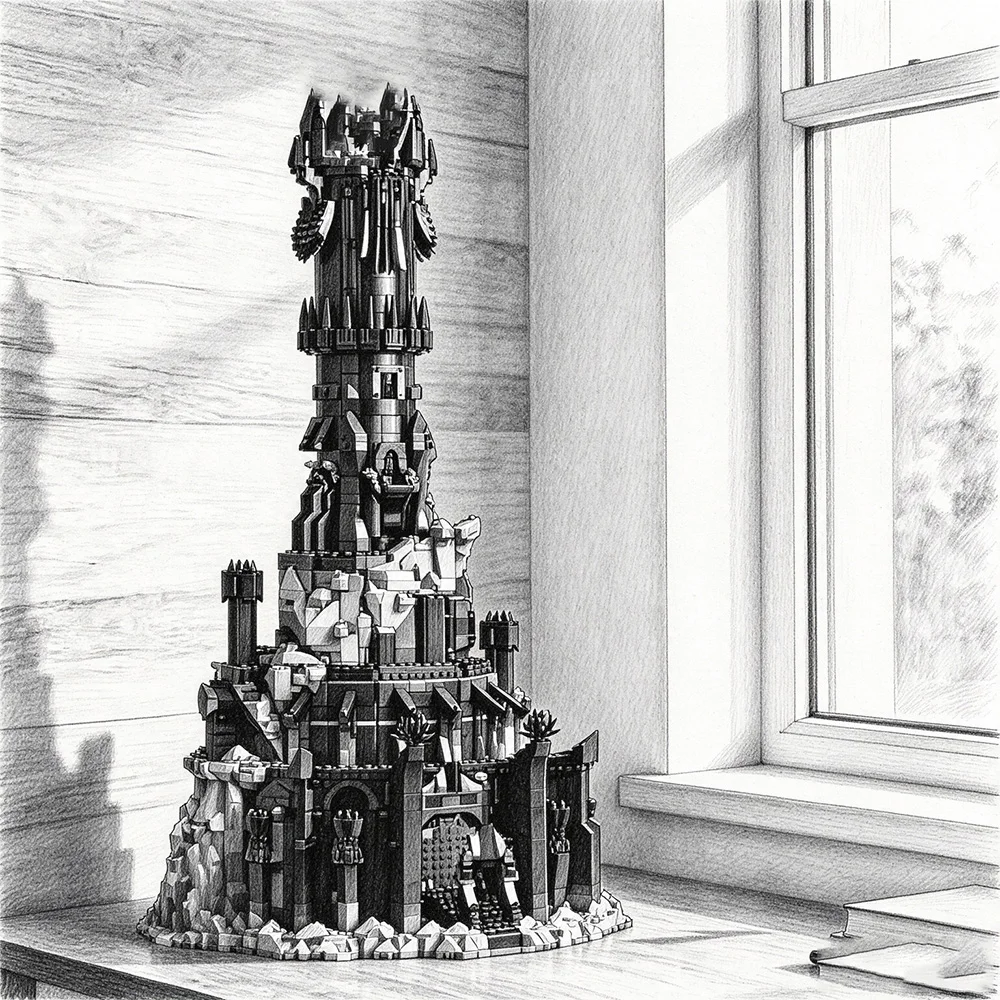 Popular toys Dark Castle creat - đánh giá và giá Building Blocks