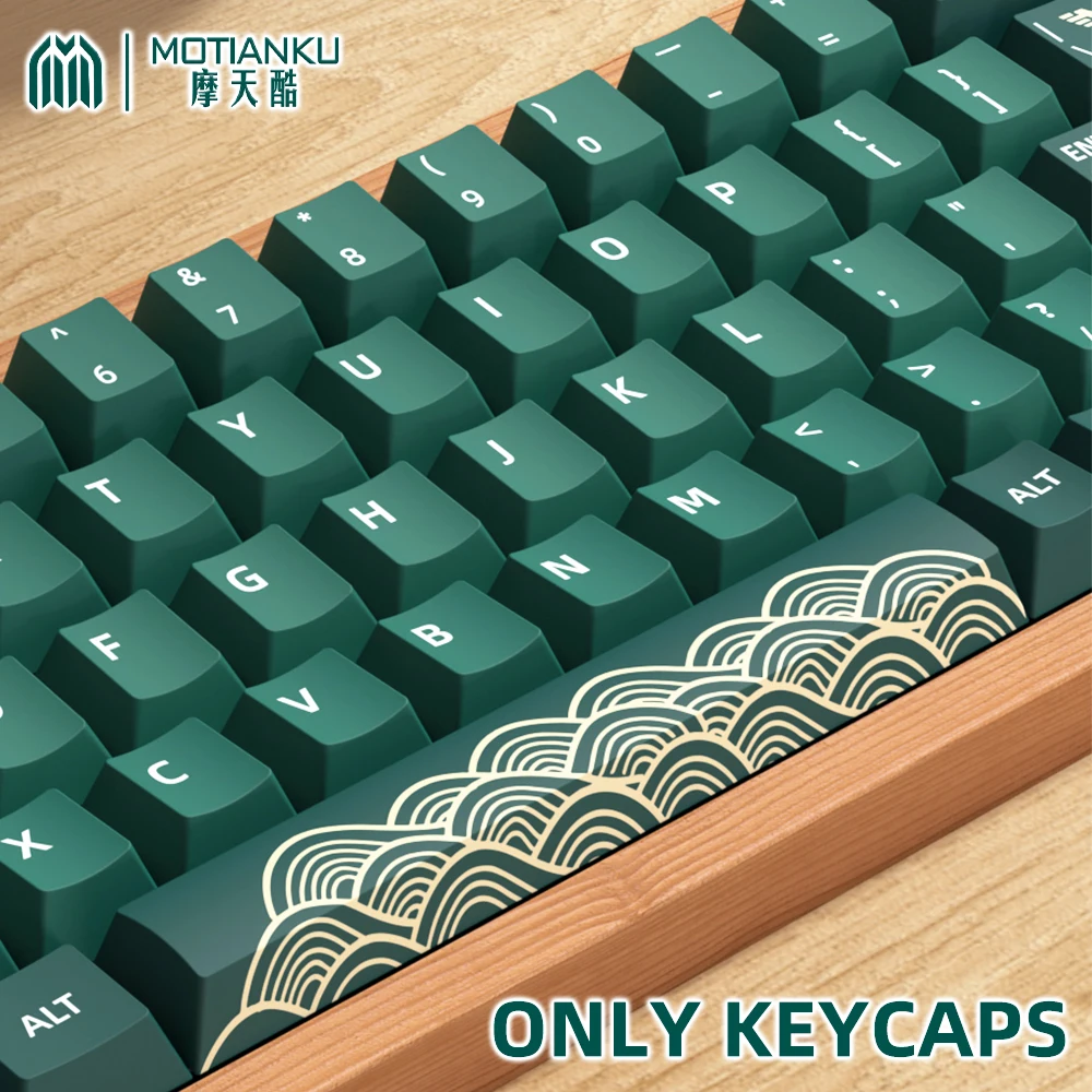 Imagem -03 - Teclas do Tema Animal Forest Perfil Cherry Keycap Personalizado para Teclado Mecânico com 7u e Chaves Iso Original