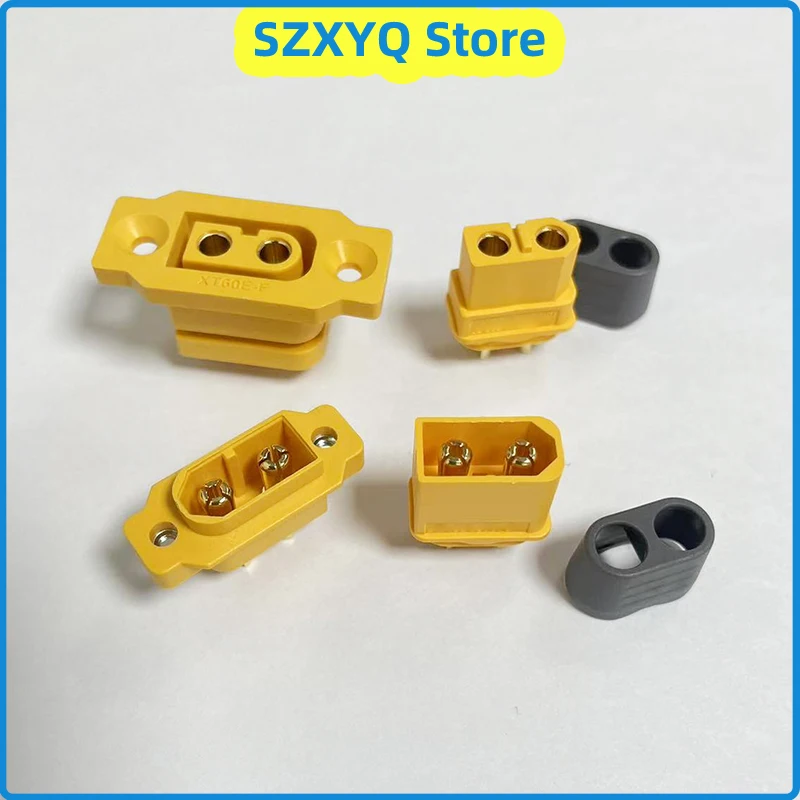 10/50PCS New&original XT60H XT60E Bullet Connectors Plugs for Model Airplane Battery Gold-Plated Male&Female Plug