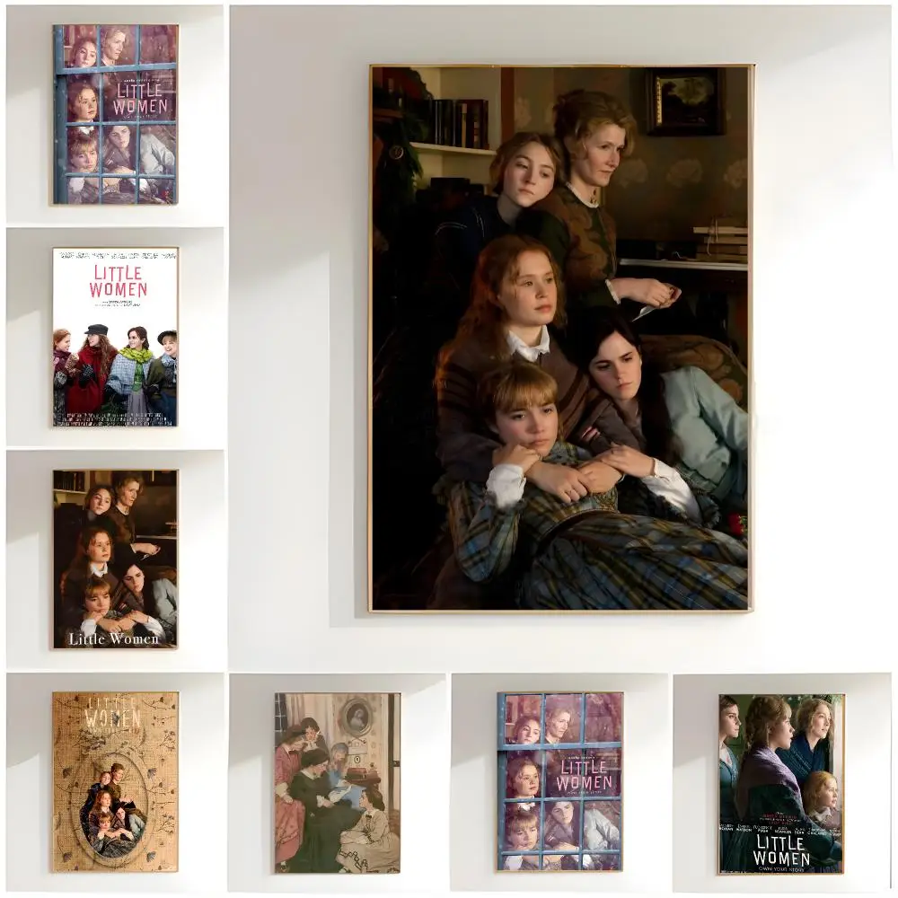classic romance l-little women Poster Classic Wall Art  Home Decor  Peel and Stick Unframed