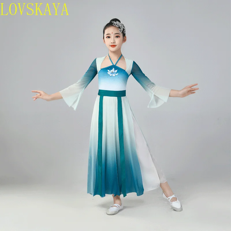 Oude Chinese Kostuum Meisje Traditionele Tang Dynastie Fee Jurk Hanfu Outfits Kids Han Dynastie Elegante Prestatie Kleding