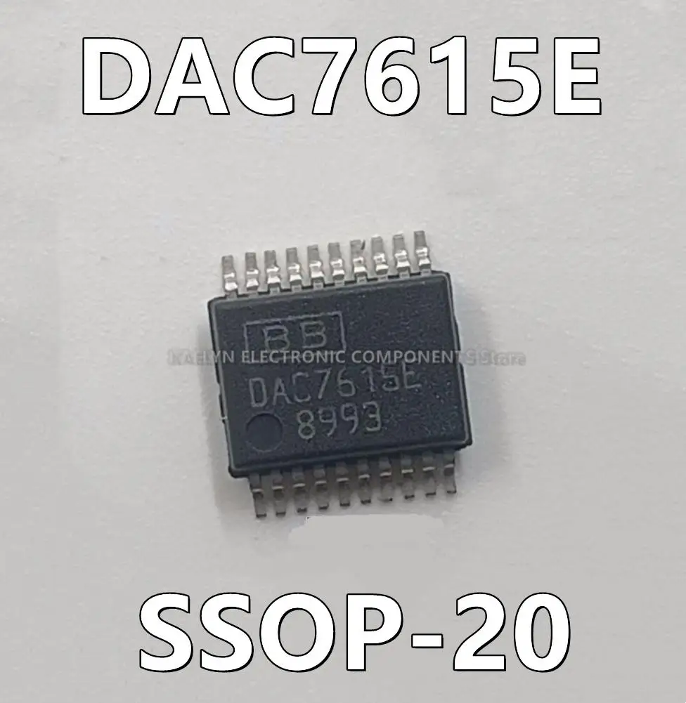 10pcs/lot DAC7615E 12 Bit Digital to Analog Converter 4 20-SSOP