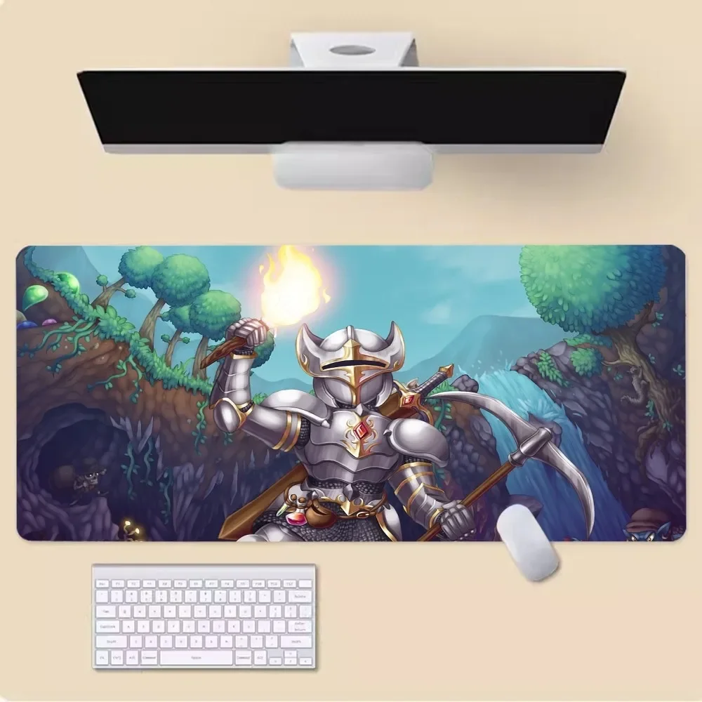 Terraria Mousepad Large XXL Gaming Laptop Computer Desk Mat Mouse Pad Mouse Mat Notbook Mousepad Gamer