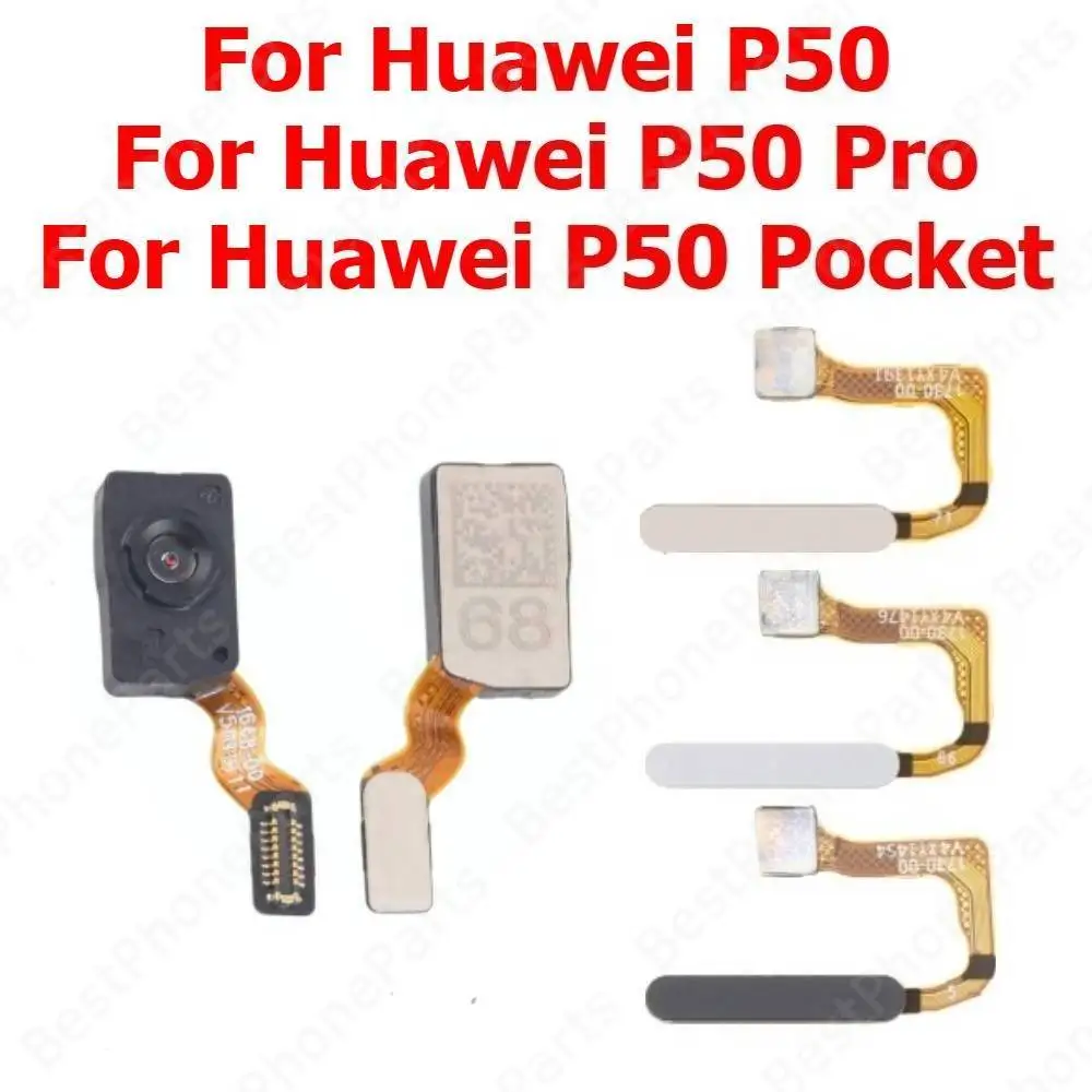 

Fingerprint Sensor Flex Cable For Huawei P50 Pro P50 Pocket Finger Print Scanner Home Button Mobile Phone Replacement Parts