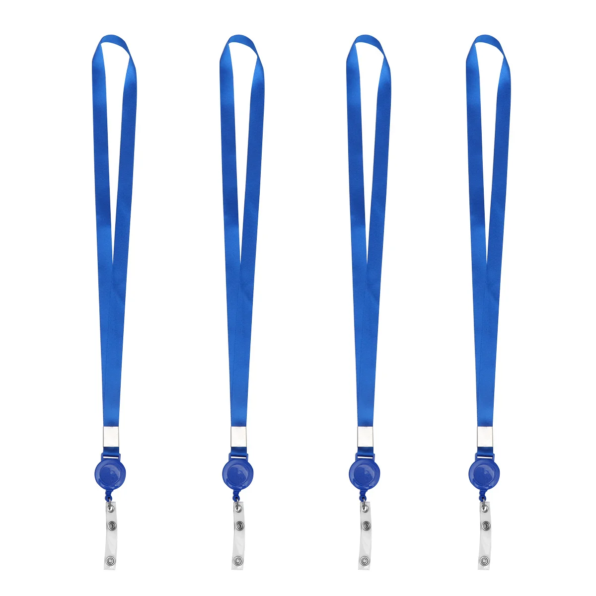 

4Pcs Hanging Rope Badge Lanyard Neck Strap for Work School Id Card Holder Coaches Referees Lanyard Neck Strap