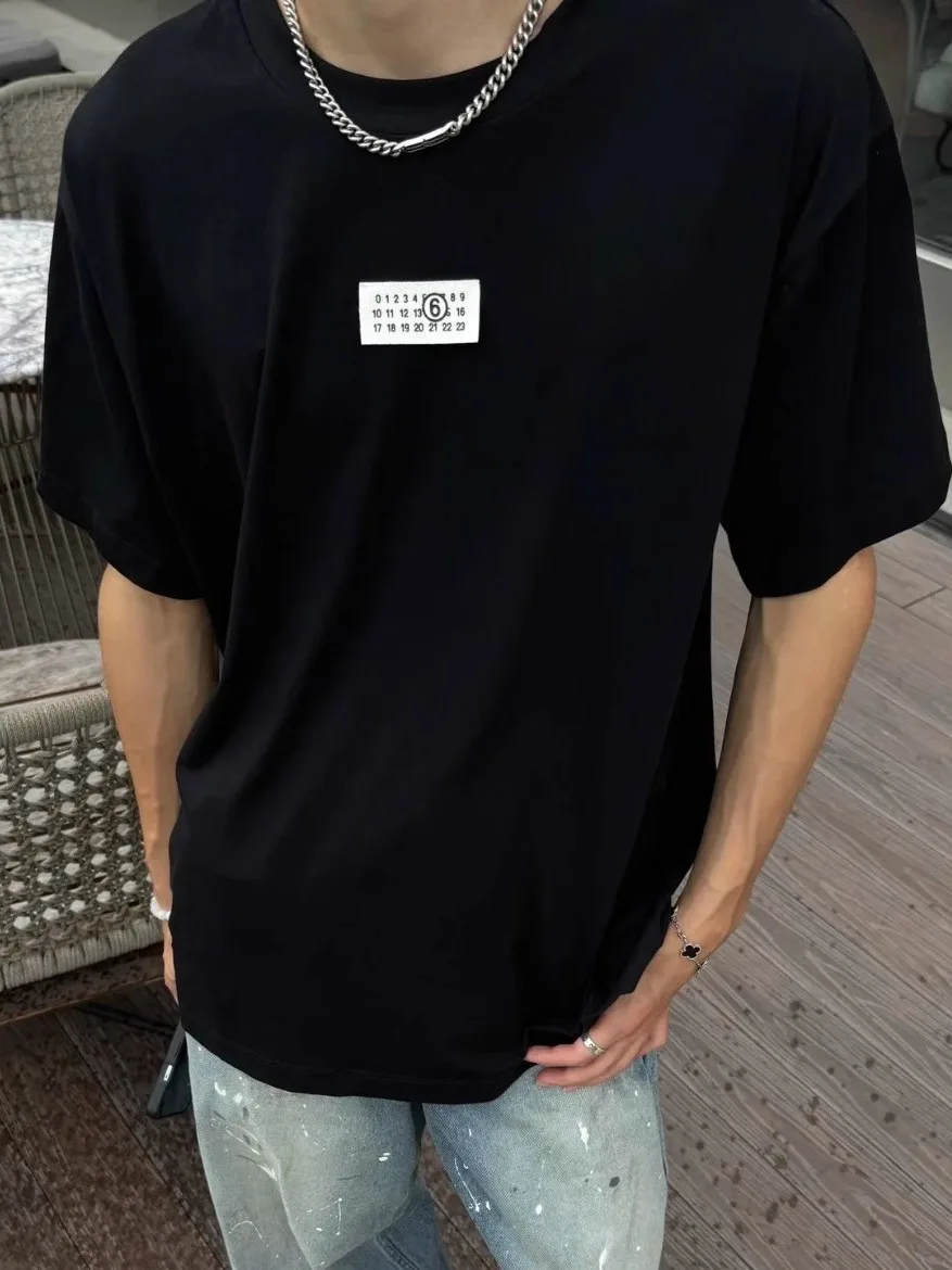 

Новая летняя футболка Sun72bian свободного кроя с круглым вырезом и коротким рукавом, дышащая, из хлопка, с буквенным принтом, модный топ