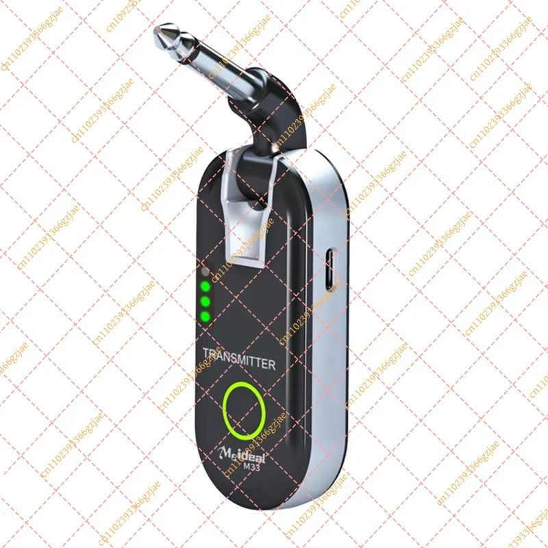 FY XB-NEW M33 2.4GHZ Wireless Guitar System Rechargeable Audio Transmitter Receiver 50M Transmission Life Real-Time Transmiss