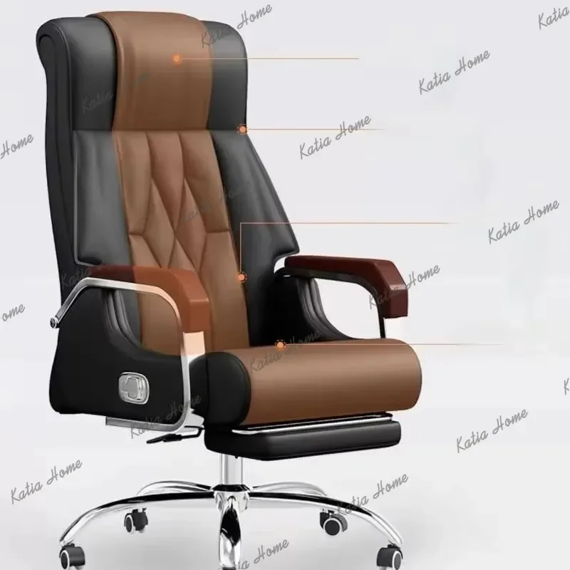 Cadeira de Escritório Ergonômica Orgânica para Refeições, Cadeira de Escritório para Jogos de Computador com Ventilação, Cadeira Executiva