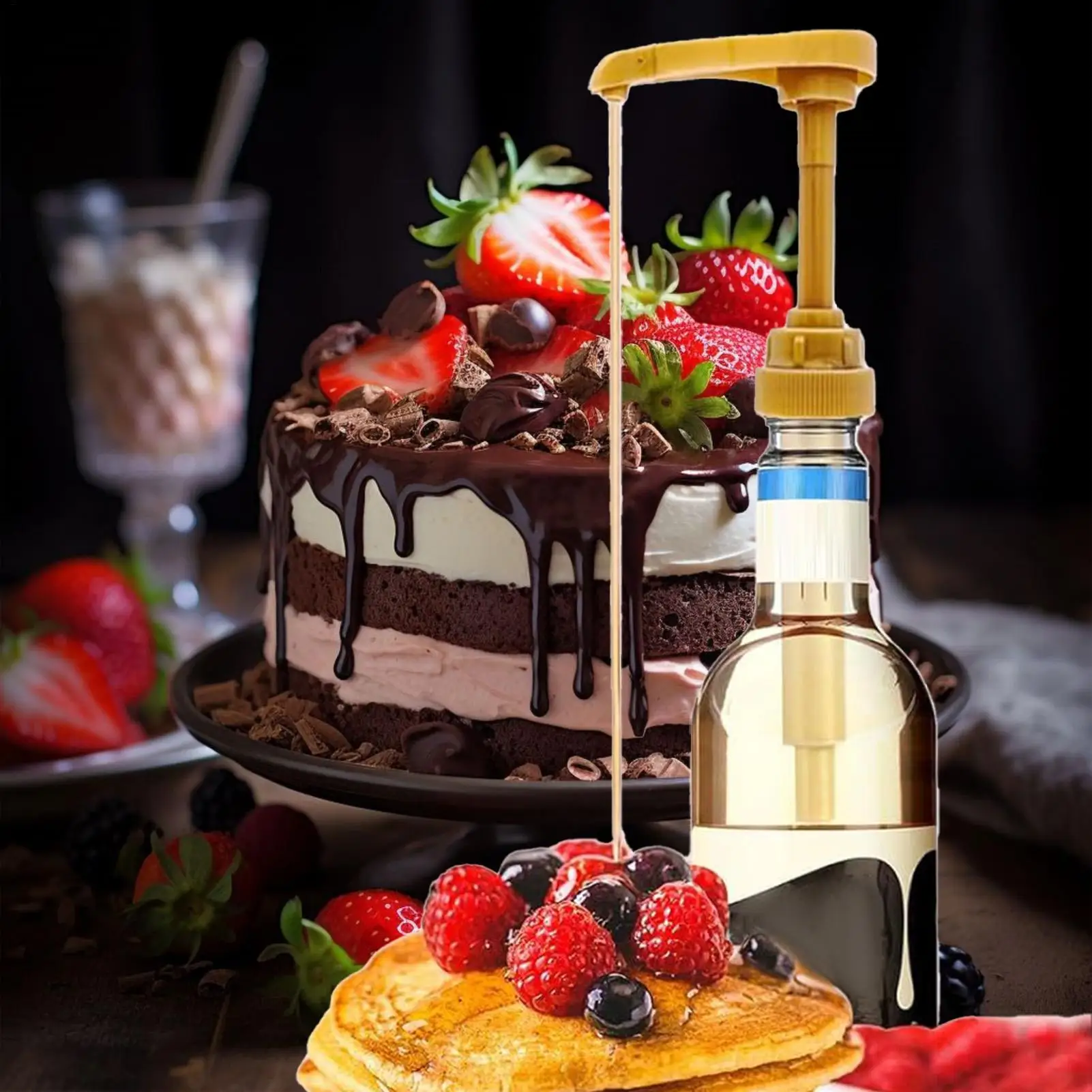 

Насос для кофейного сиропа, 10 шт., насосы для бутылок с сиропом, детали диспенсера, подходят для 750 мл, для дома, вечеринки, отеля, ресторана, кухни, бара, путешествий, тела