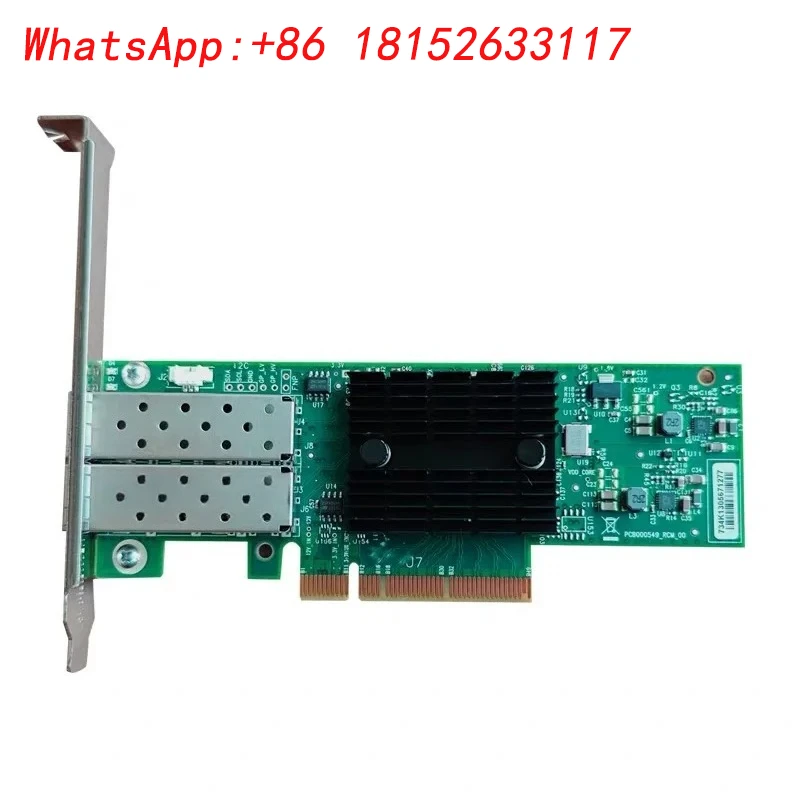 MCX312B-XCCT Mellanox 10 Gigabit kartu antarmuka jaringan port optik Synology E10G17-F2 DS1621/1821 + MM