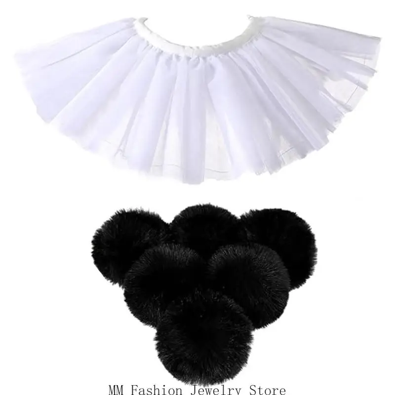 Stylish Tulle Collar For Costume Parties And Daily Commute Comfort Fit D0UB