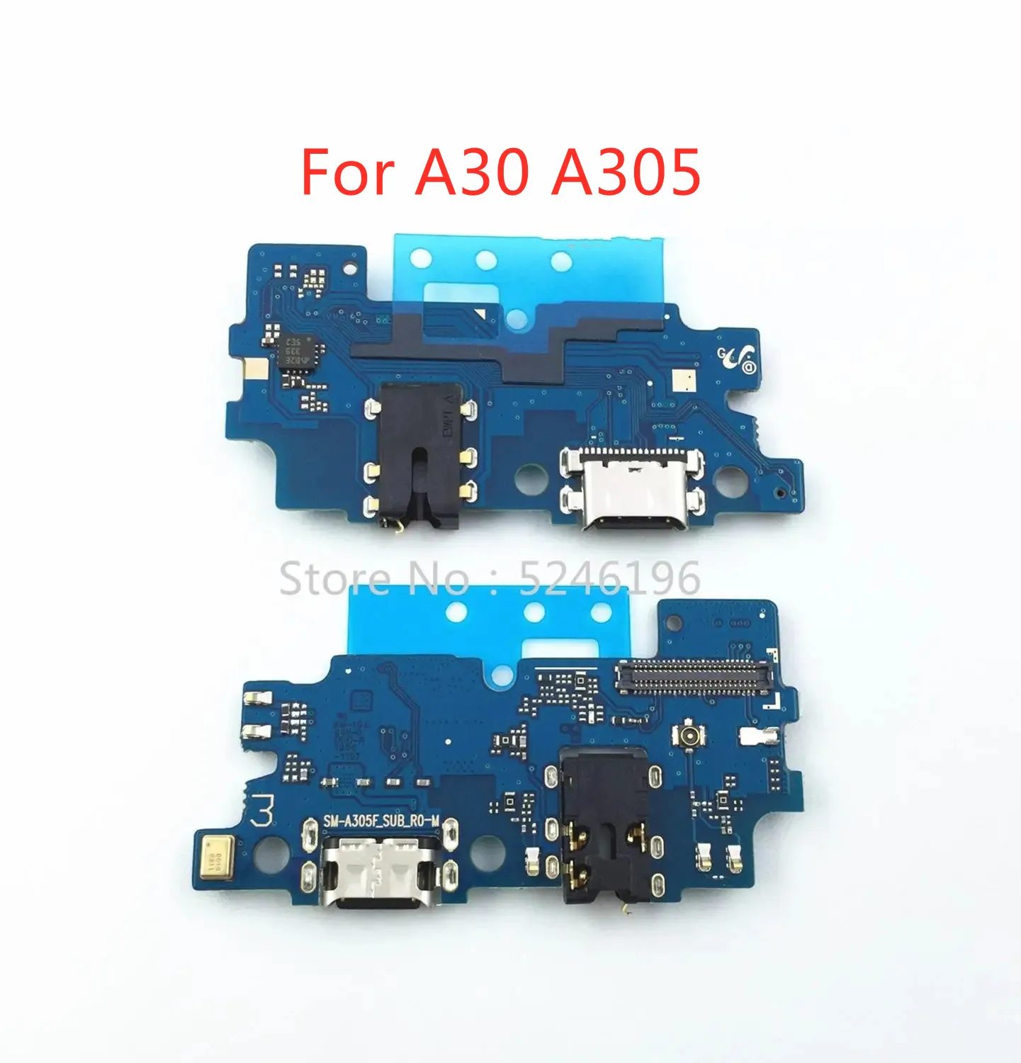 

1pcs USB Charging Port Charger Base Connector For Samsung Galaxy A30 A305 A305F Replace parts