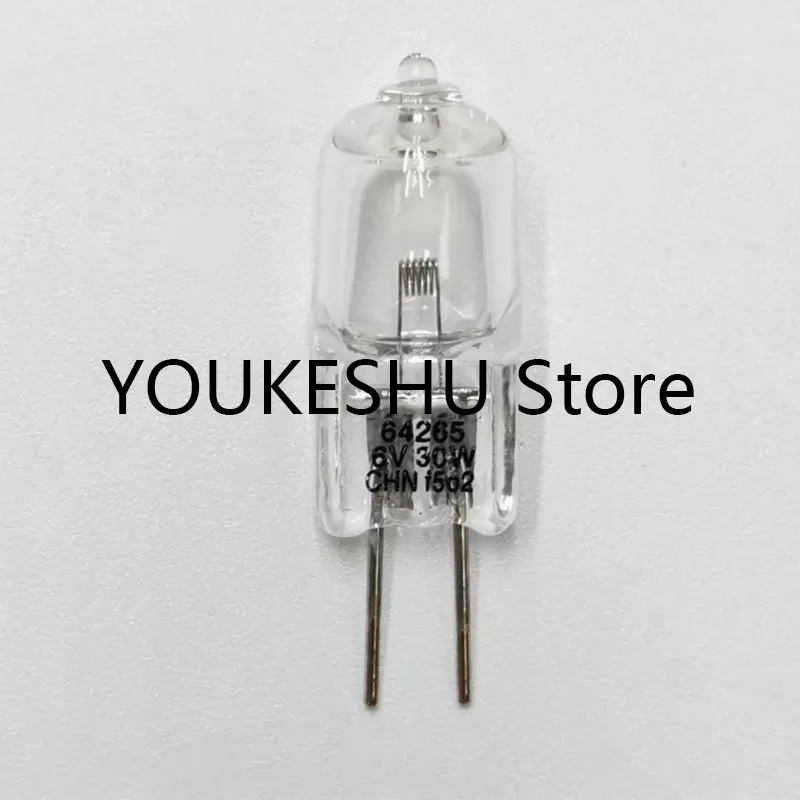 Brand new original 64265 6V 30W halogen lamp 64265 HLX 30W 6V G4 NAED 54606 Optical microscope halogen lamp