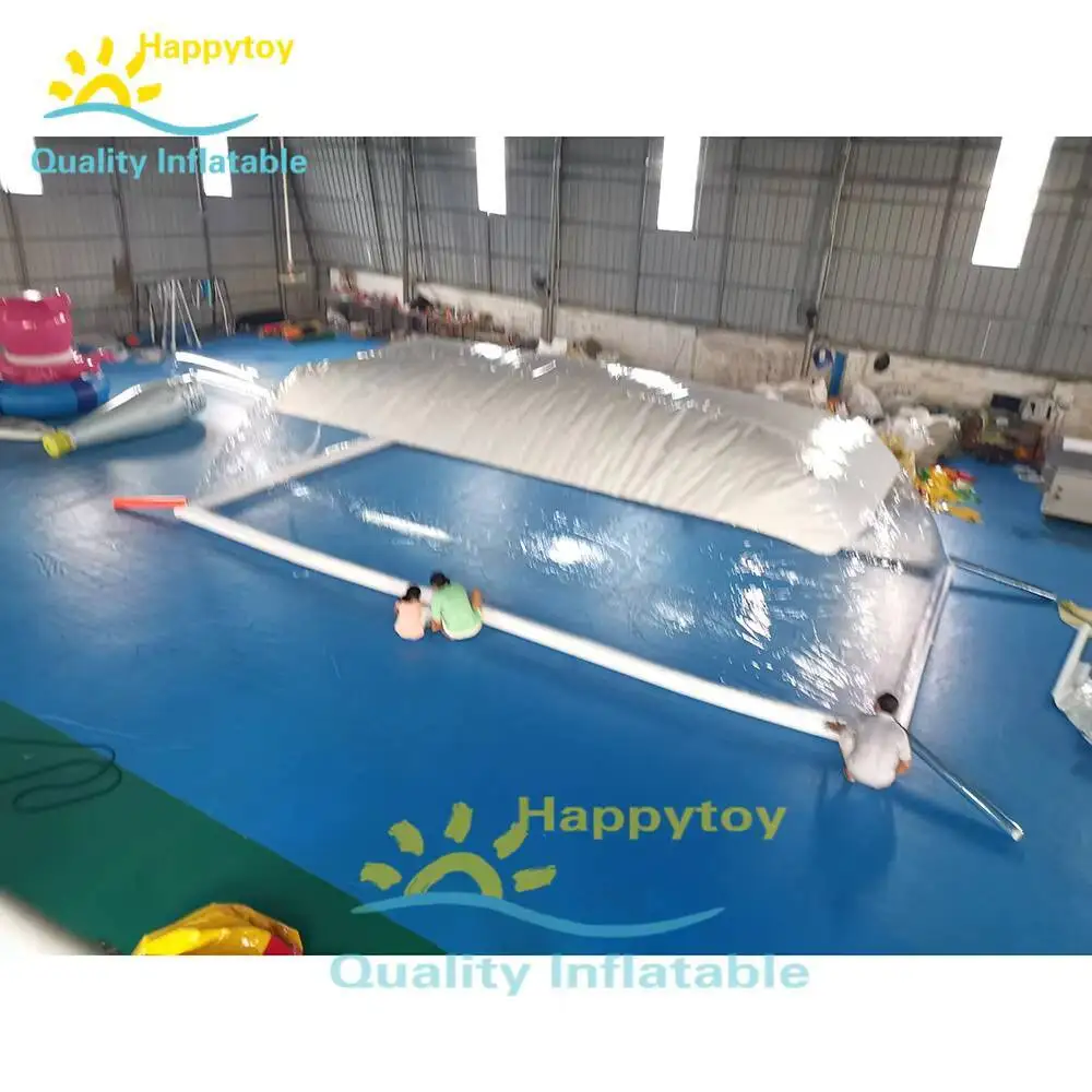 Tenda a cupola trasparente gonfiabile per esterni con copertura per piscina trasparente