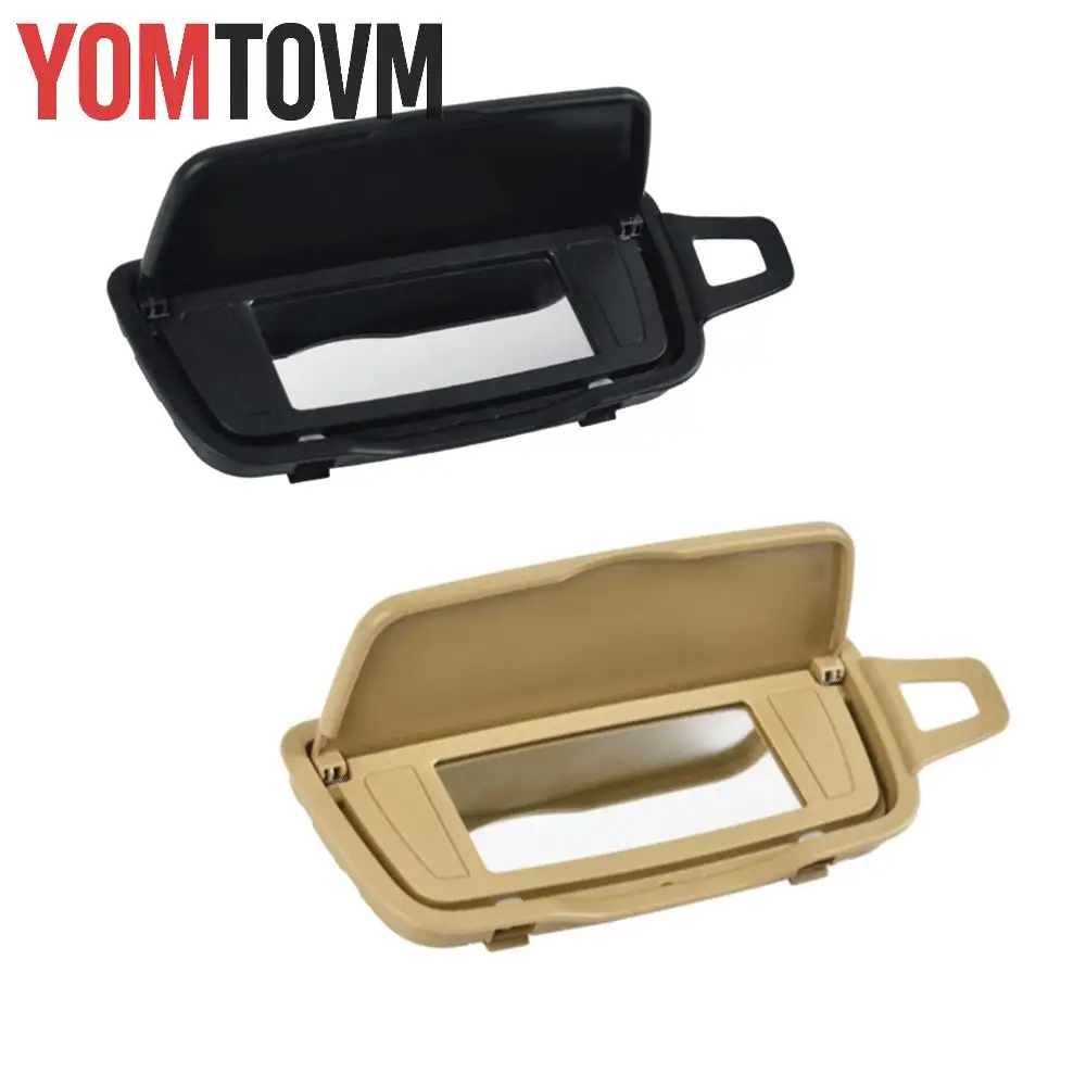 

1pc Car Left/Right Makeup Vanity Sun Visor Mirror Cover Assembly for Porsche Boxster Cayman 981 982 Carrera 911 Traga GT3 991