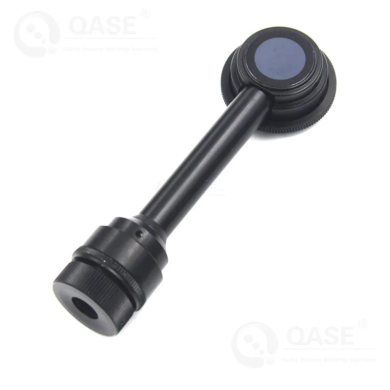 QASE M Shape Curved Eyepiece Lens Diagonal Ocular Bend Eyepiece  for Tri M Series Total Station 1PCS