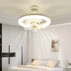 LED Teto Fan Light, Rotação 360 °, Lâmpada para Sala de estar, Sala de jantar, Quarto, 3 Engrenagem, Velocidade do vento, Periódicos, Iluminação decorativa