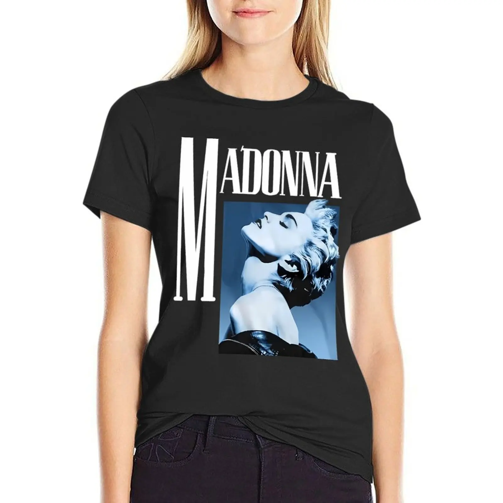 

Vintage Qeen of Pop 80s - Love of My Life Madnná T-Shirt plain vintage clothes t-shirt dress for Women long