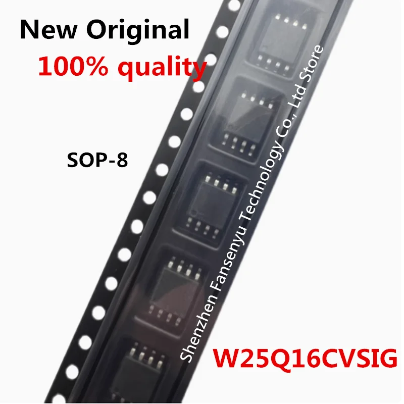 

(5-10piece) 100% New W25Q16CVSIG 25Q16CVSIG sop8