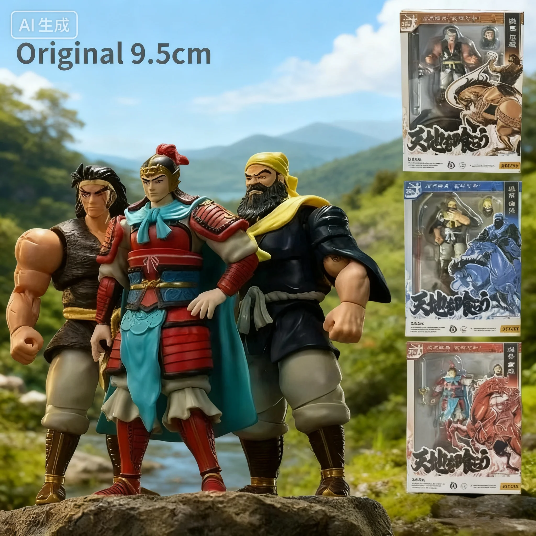 

Action Figure Tenchi Wo Kurau, 3.75inch Collectible Model Decoration Creative Gift for Birthday Party in Stock