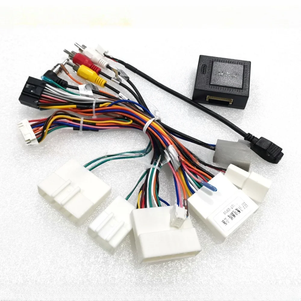 For Nissan Murano Qashqai J10 J11 X Trail Tiida/SYLPHY/ Terra/Bluebird Kicks/Versa Car Radio Stereo Wiring Harness Cable Adapter