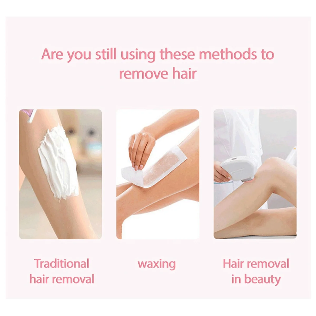 Multifunctional 5 in 1 Women Hair Removal Instrument for Women Shaver Lady Shaver Body Hair Trimmer Portable Painless