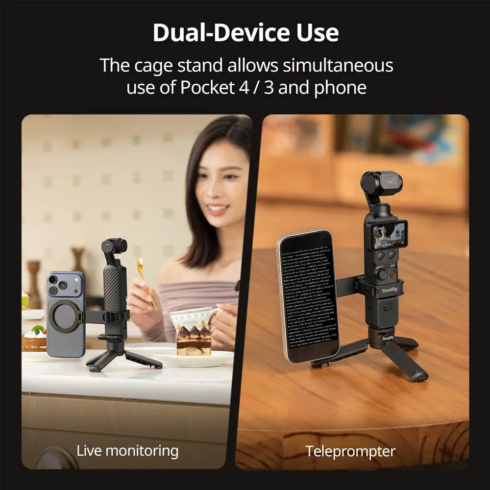Smallrig MagSafe-Enabled Magnetic Mount for DJI Osmo Pocket 4 / 3 6004