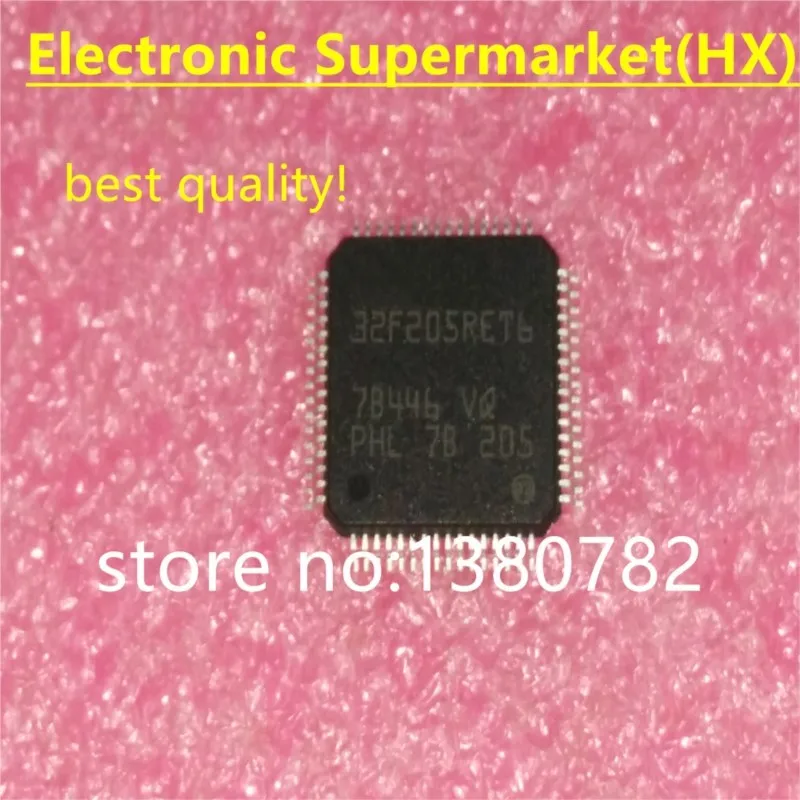 

Free shipping 5pcs-20pcs/lots STM32F205RET6 STM32F205 NEW QFP-64 IC In stock!