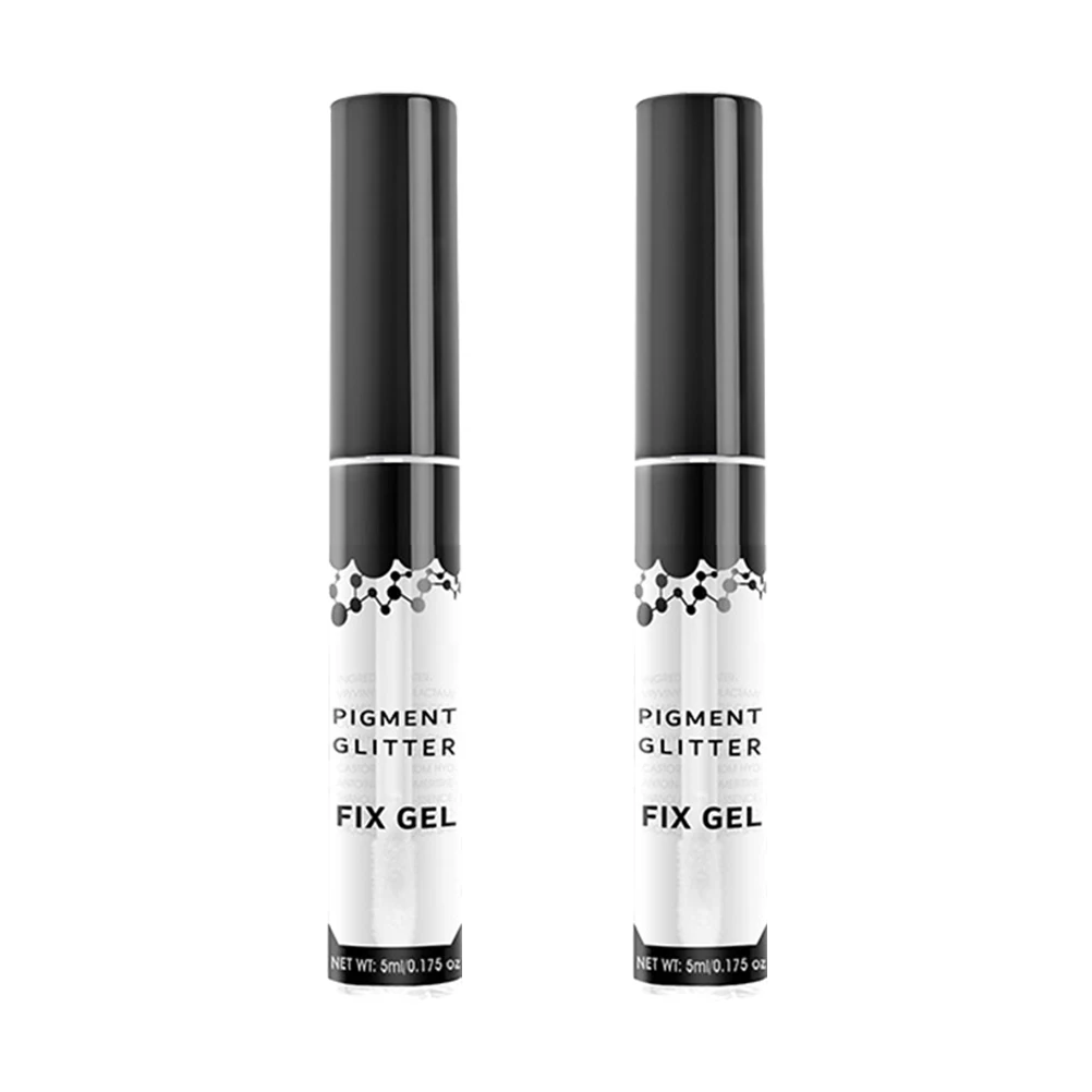 

2Pcs Eye Primer Gel Waterproof Long-Lasting Adhesive for Glitter Pigment Fixing Brightening Makeup Women Cosmetics