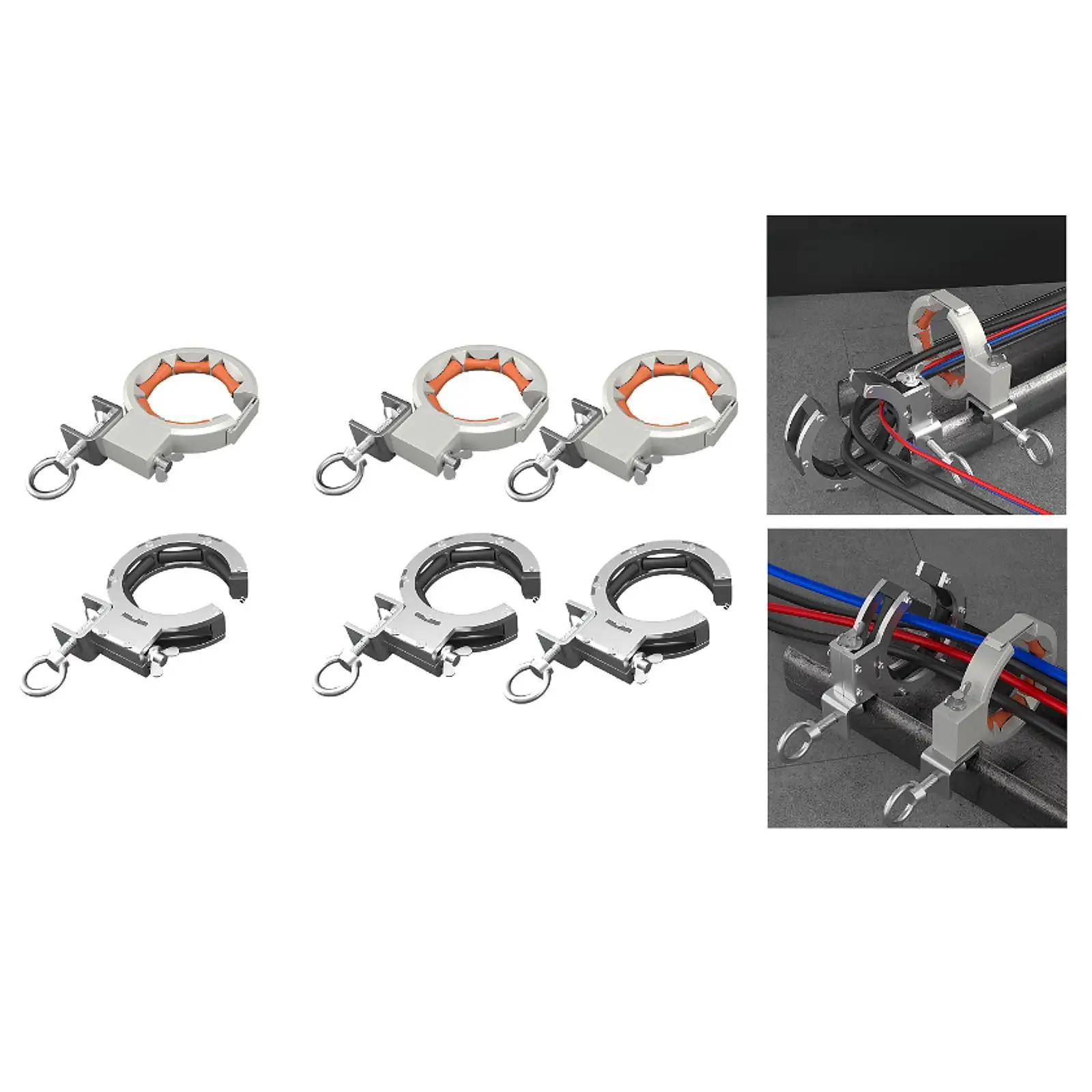 Cable Tray Roller Robust Wire Pulling Accessory Smooth Guide Pulley for Long Pulls and Damage Control