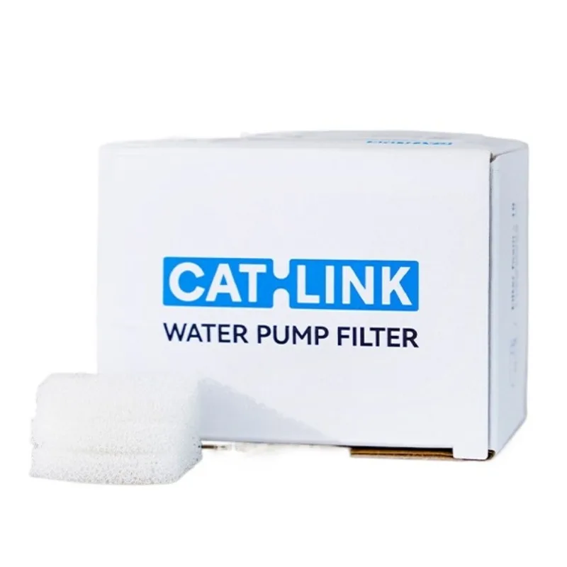 CATLINK Water Fountain Cat Specialized Filter Cotton 1 Box/10 Pcs Water Dispenser Accessories One Can Be Used for Seven Days